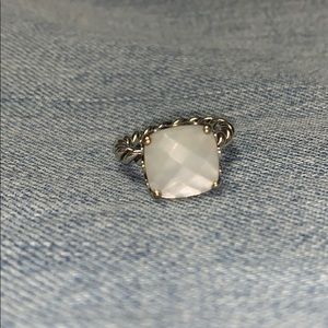 Mother of Pearl Pandora Ring